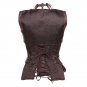 Women Medieval Gothic Corset Steampunk Bustier Leather Body Shaper Fancy Lingerie Bustier Boned Tops