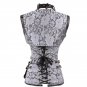 Luxury Medieval Gothic Punk Corset Straitjacket Faux Leather Shaper Lingerie Corzzet Boned Corsages