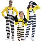 3PCS Halloween Cartoon Fancy Dress For Parent-child Outfit Anime Cosplay Party Costume