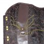 Steampunk Gothic Leather Corsets Sexy Corsages Corselet Steel Straitjacket Bodice Waste Trainer