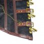Women's Gothic Steampunk Corsets Satin Clasp Overbust Top Waist Trainer Espartilho Corpete Coreselet