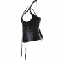 Punk Rock Gothic Fetish Lingerie Corsets Cropped Showgirl Sexy Leather Corselet
