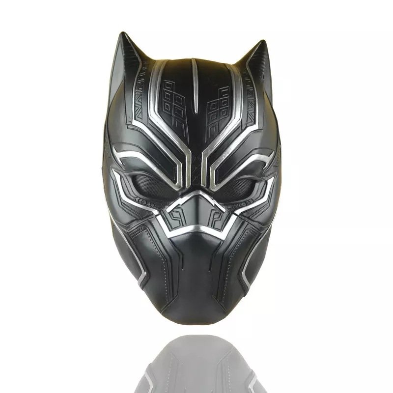 Infinity War Black Panther Helmet Carnival Halloween Cosplay Headgear ...