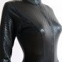 Plus Size XL-4XL Classic Fetish Catsuit Sexy Long sleeve PVC Jumpsuit
