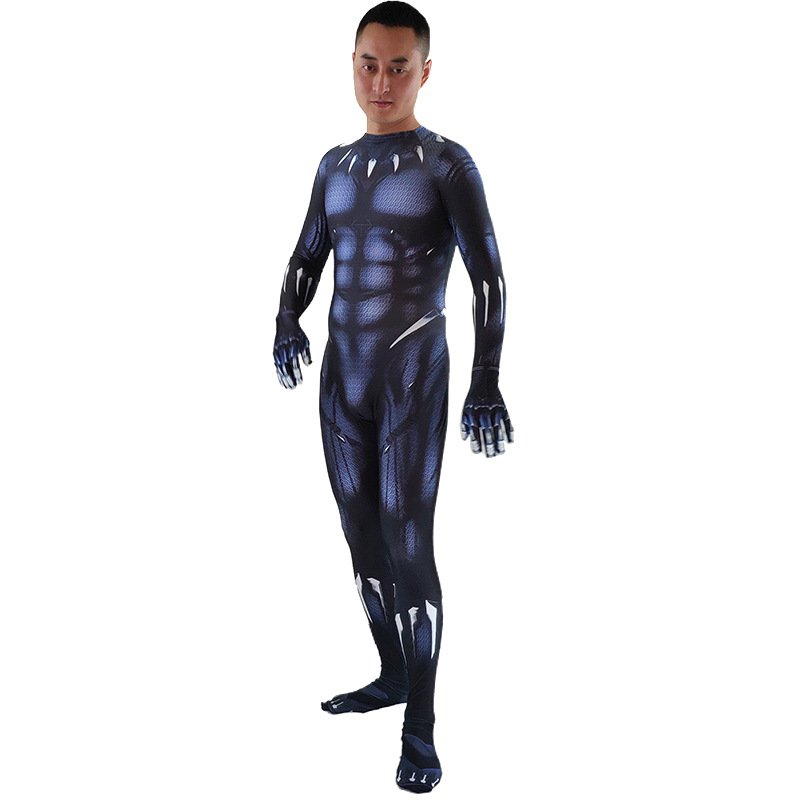 Halloween Black Panther Fancy Dress Carnival Cosplay Super Hero Costume Avengers 3 Infinity War