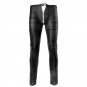 Men's Sexy Faux Leather Pants Zipper Fly Fetish PVC Tights Club Trousers Skinny Clothing