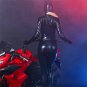 Patent Leather Cat Girl Catsuit Nightclub DS Club Uniforms Catwoman Costume