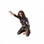 Melbourne Zombie Festival Skeleton Printed Bodysuit Halloween Horror Jumpsuit Cosplay Costumes