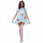 Melbourne Zombie Festival Blood Doll Costume Halloween COS Vampire Women Polka Dot Costume