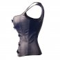 Steampunk Corset Steel Bone Corselet Faux Leather Lace Up Shapewear for Woman