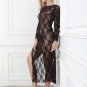 XL Lace Long Skirt European Beauty Sex Lingerie Adult Ladies Pajamas for Valentine Day