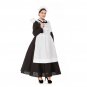 Fat Woman Costume White Castle Maid Adult Traditional Big Size Philippine Maid Halloween Clothing