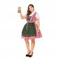 German Oktoberfest Bavarian Traditional Beer Dress Festival Plus Size Party Dance Dress