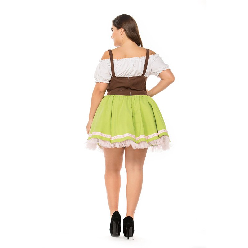 German Beer Maid Uniform Bavarian National Traditional Costume Cosplay ...