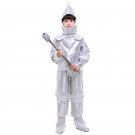 The Wizard of OZ Fancy Dress Children Carnival Clothing Kid Hickory The Tin Man Cosplay Costume
