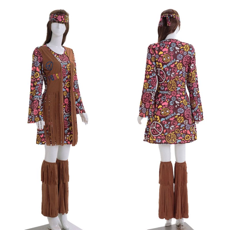 Adult Hip-hop Suits COS Savage Indigenous Tribe Women Indian Costumes Halloween Party Fancy Dress