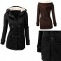 Plus Size Winter Hoodies For Women Long Sleeve Jackets Female Outwear Fashion Coat
