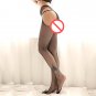 Erotic Hollow Out Tights Sexy Mesh Pantyhose Open Crotch Stockings Mid Waist Hosiery Lingerie