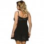 Valentine Plus Size Sexy Lace Lingerie V-neck Nightgowns Sheer Sleepshirts Women Erotic Sleepwear