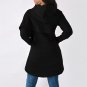 Fleece Irregular Hooded Sweater Letter Print Winter Long Sleeve Sweatshirts Fashion Autumn Hoodies