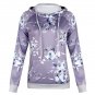 10 designs Irregular Neck Hip Pop Streetwear Floral Print Spring Blouses Autumn Casual Hoodies