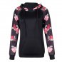 Floral Printed Casual Winter Sweatshirts Fashion Hoodies Fall Pocket Long Sleeve Hooded Tops