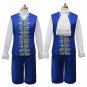 Classic Medieval Fancy Dress Cartoon Movie Beast Costume Prince Cosplay Suit
