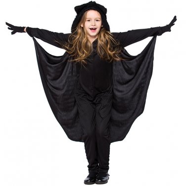 Halloween Bat Costume Kid Carnival Stage Performance Vampire Fancy Dress Animal Uniform for Child