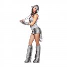 Sexy Christmas Plush Timber Wolf Outfits Halloween Animal Cosplay Uniform For Woman Carnival Costume