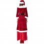 Santa Claus Party Cosplay Costume Lover Clothes Spun Velvet Christmas His-and-hers Clothing
