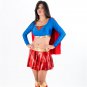 Sexy American Anime Role Supermen Cosplay Costume Super Hero Uniform for Carnival Party