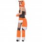 Carnival Plush Fox Costume Women Fur Animal Cosplay Uniform Halloween Party Cat Fancy Dress