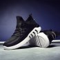 Leather Autumn Leisure Shoes Flannel Lining Fashion Sport Shoes Winter Rugged Running Sneakers