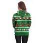 Full Sleeve Lady Casual Christmas Pullover Sweatshirts Novelty Xmas Streetwear