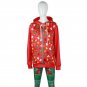 Full Sleeve Lady Fashion Christmas Streetwear Novelty Xmas Sweatshirts with Hat