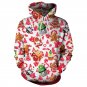 Full Sleeve Lady Fashion Christmas Streetwear Novelty Xmas Sweatshirts with Hat