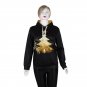 Young Women Cartoon Candy House Xmas Hoodies Fashion Lapel Neck Christmas Gift