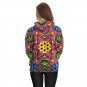 Merry Christmas Women's Hoodies Multi Color Santa Claus Printed Female Long Sleeve Xmas Sweatshirts