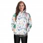 Women Christmas Clothing Streetwear with Hat Ladies Cartoon Santa Claus Printed Sweatshirts