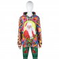 Ladies Xmas Cartoon Anime Printed Sweatshirts Full Sleeve Winter Hoodies Women Christmas Clothing