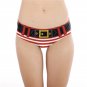 Christmas Printed Knickers Xmas Women Underpants Novelty Santa Underwear