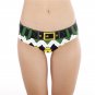 Christmas Printed Knickers Xmas Women Underpants Novelty Santa Underwear