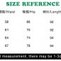 Blue Funk Christmas Slim Pants Santa Claus Leggings Casual Printing Capris Xmas Trousers