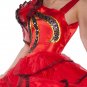 Plus Size Flamenco Dress Spanish Matador Dance Dress Gypsy Clothes Opening Performance Costume