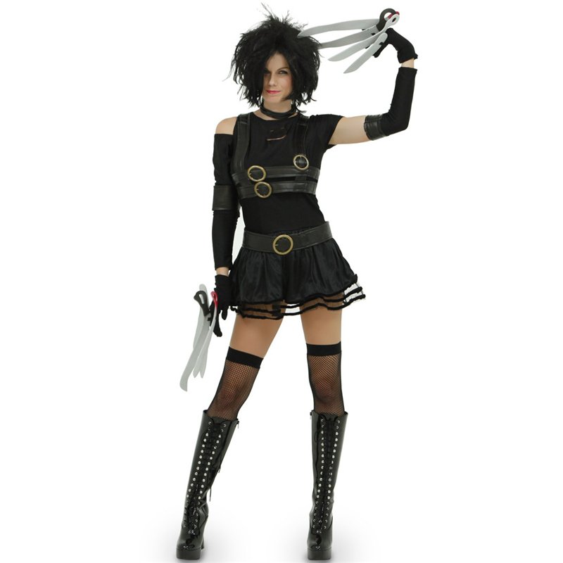Carnival Gothic Star Cosplay Fancy Dress Halloween COS Costume Movie Edward ...