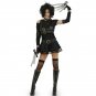 Carnival Gothic Star Cosplay Fancy Dress Halloween COS Costume Movie Edward Scissorhands Uniform