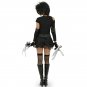 Carnival Gothic Star Cosplay Fancy Dress Halloween COS Costume Movie Edward Scissorhands Uniform