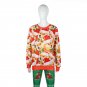 Single Dog Print Christmas Winter Hoodies Fashion Streetwear Long Sleeve Novelty Tops