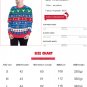 Christmas Reindeer Printing Men Active Hoodies O-Neck Unisex Pullover Blouse