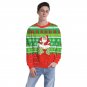 Men Long Sleeve Christmas Sweatshirts Winter Clothing Hoodies Cartoon Santa Costume Xmas Clothes